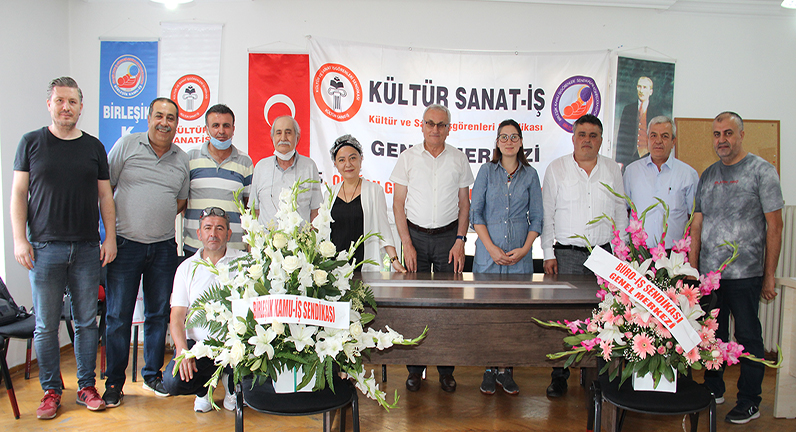 KÜLTÜR SANAT-İŞ GENEL KURULUNU GERÇEKLEŞTİRDİ