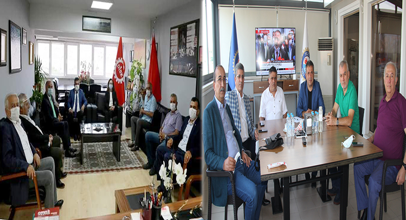 KIDEM TAZMİNATI İÇİN DİSK VE SENDİKALARI ZİYARET ETTİK
